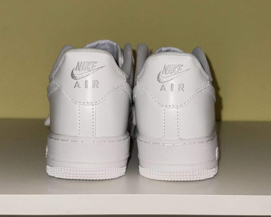 All White Air Force 1
