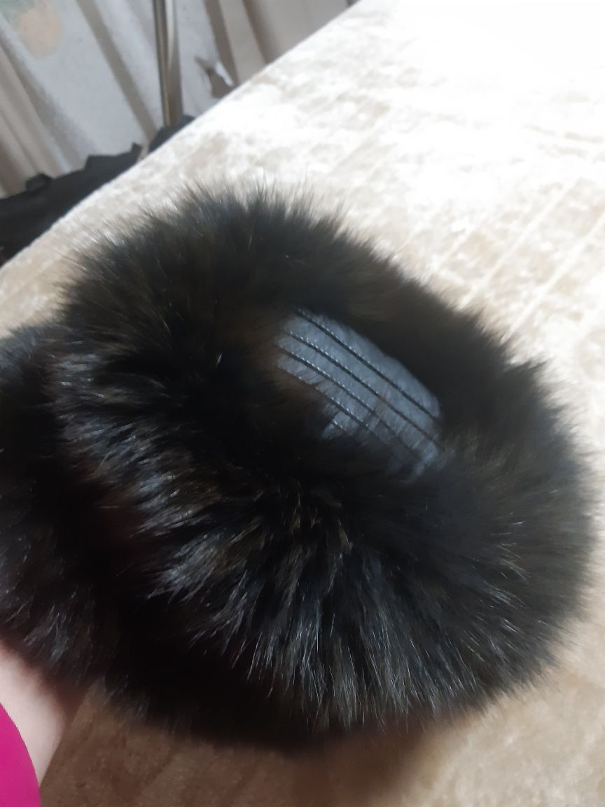 Caciula vulpe neagra