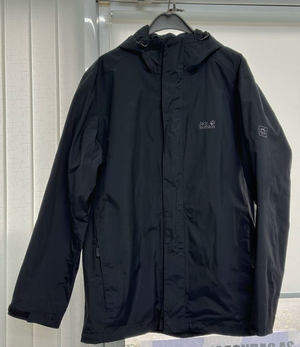 Jack Wolfskin at home outdoor яке с мембрана Texapore черно мъжко, XXL