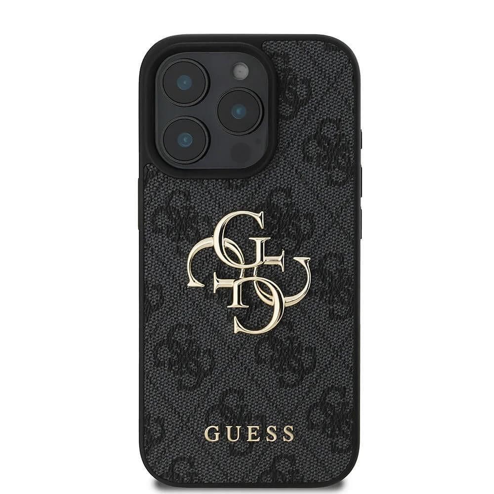 Guess hardcase 4g big logo – iphone 16 pro max – черен