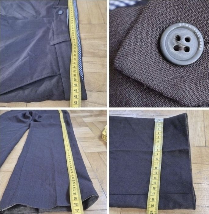 Pantaloni Brax Premium Edward Lână-Strech (Elastan) Bărbați - 50