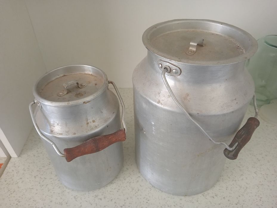 Алюминовый бидон советский