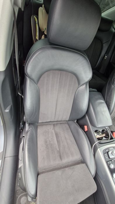Vând scaune fata audi a6 c7 2016 încălzire electrice piele - alcantara