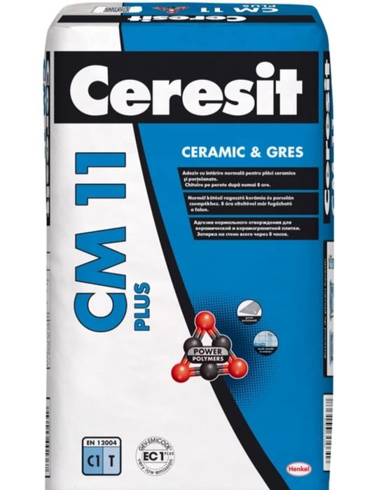 Cm 11 adeziv gresie și faianta,,  boardfix siniat.