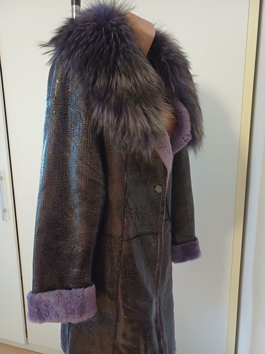 Cojoc cu guler din blana