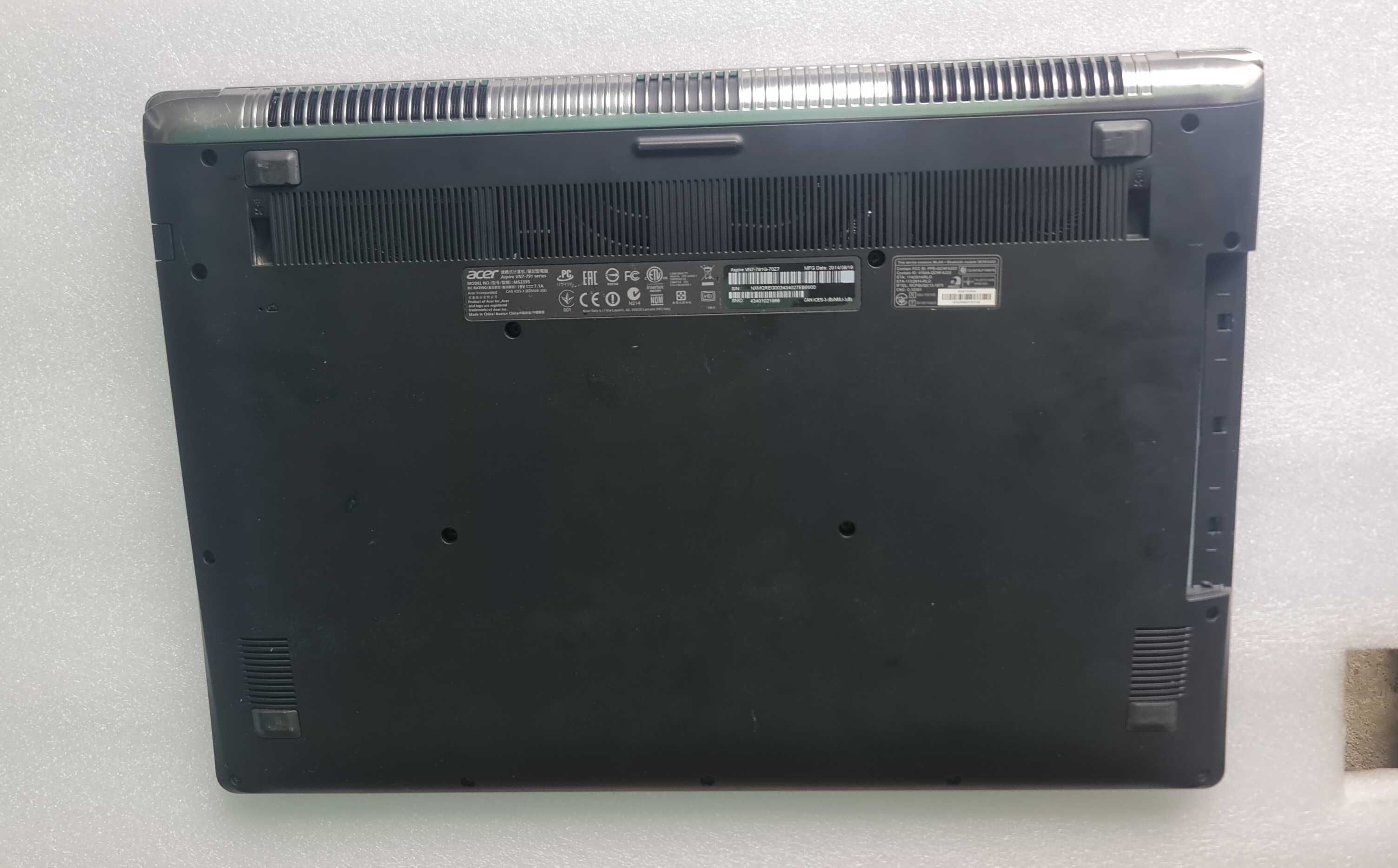 Acer nitro v17 / i7 / nvidia gtx / ssd