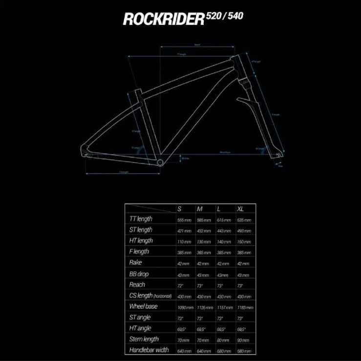 Колело Btwin Rockrider 540 27.5 цола