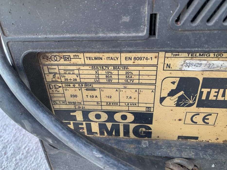 Телоподаващо Telwin 100A