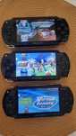 Console PSP Sony modate , superbe ,arta ,colectie deosebită