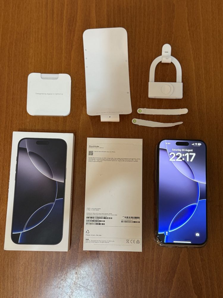 Iphone 16 Pro Max 256GB  САЩ версия ГАРАНЦИОНЕН !!