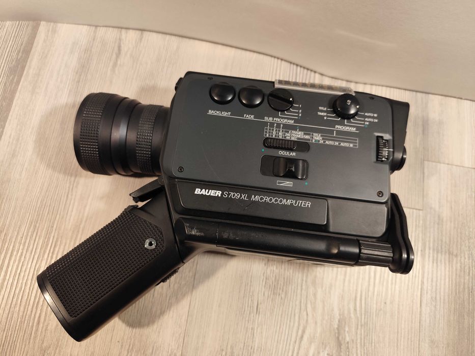 Camera Super8 BAUER S709 XL Microcomputer + manual!