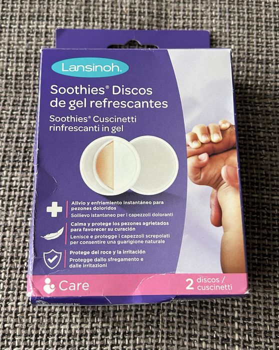 Set comprese cu gel Lansinoh pentru ingrijirea sanilor in alaptare