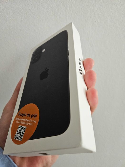 iPhone 16 plus, 128 gb, neverlock, sigilat la cutie.