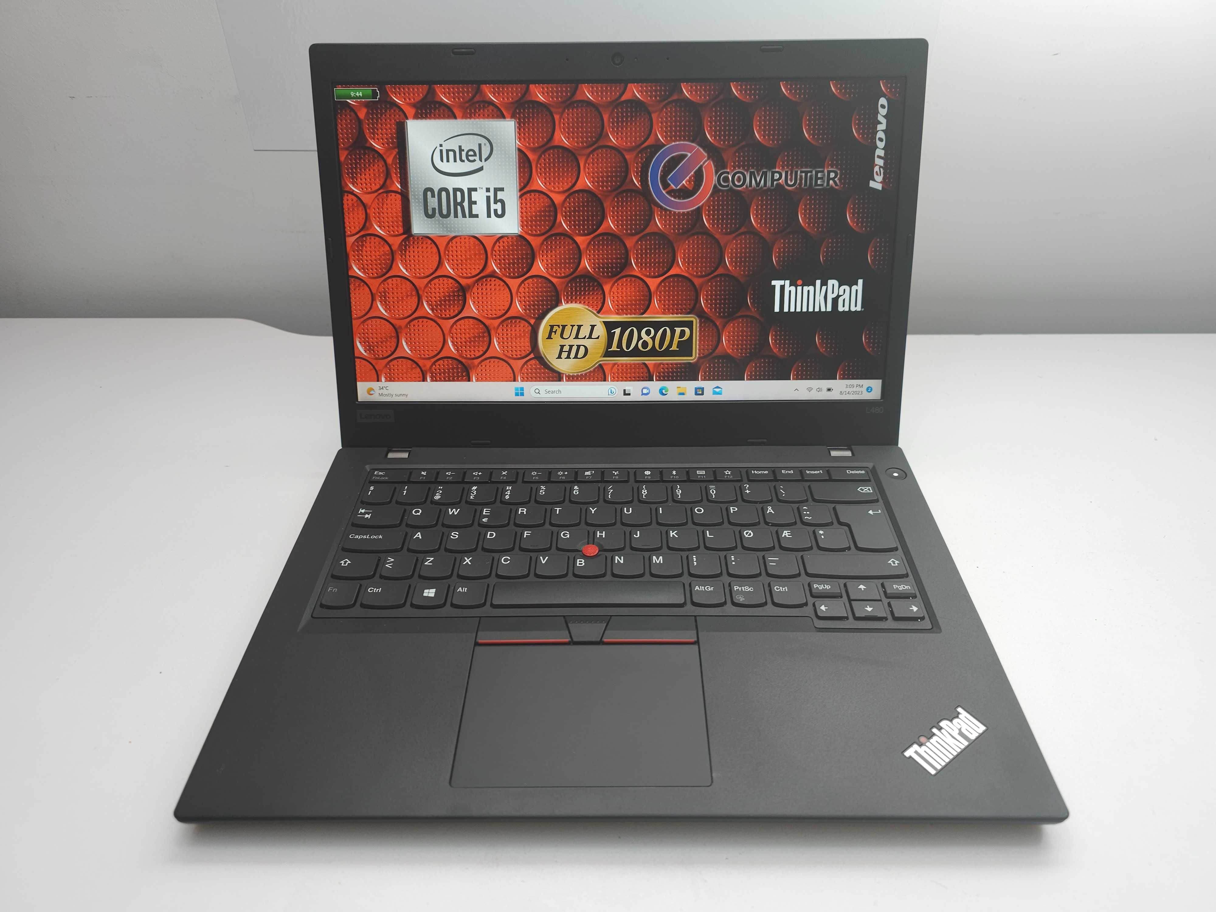 Laptop Lenovo ThinkPad L480 14inch FullHD i5 gen 8 ssd . Garantie