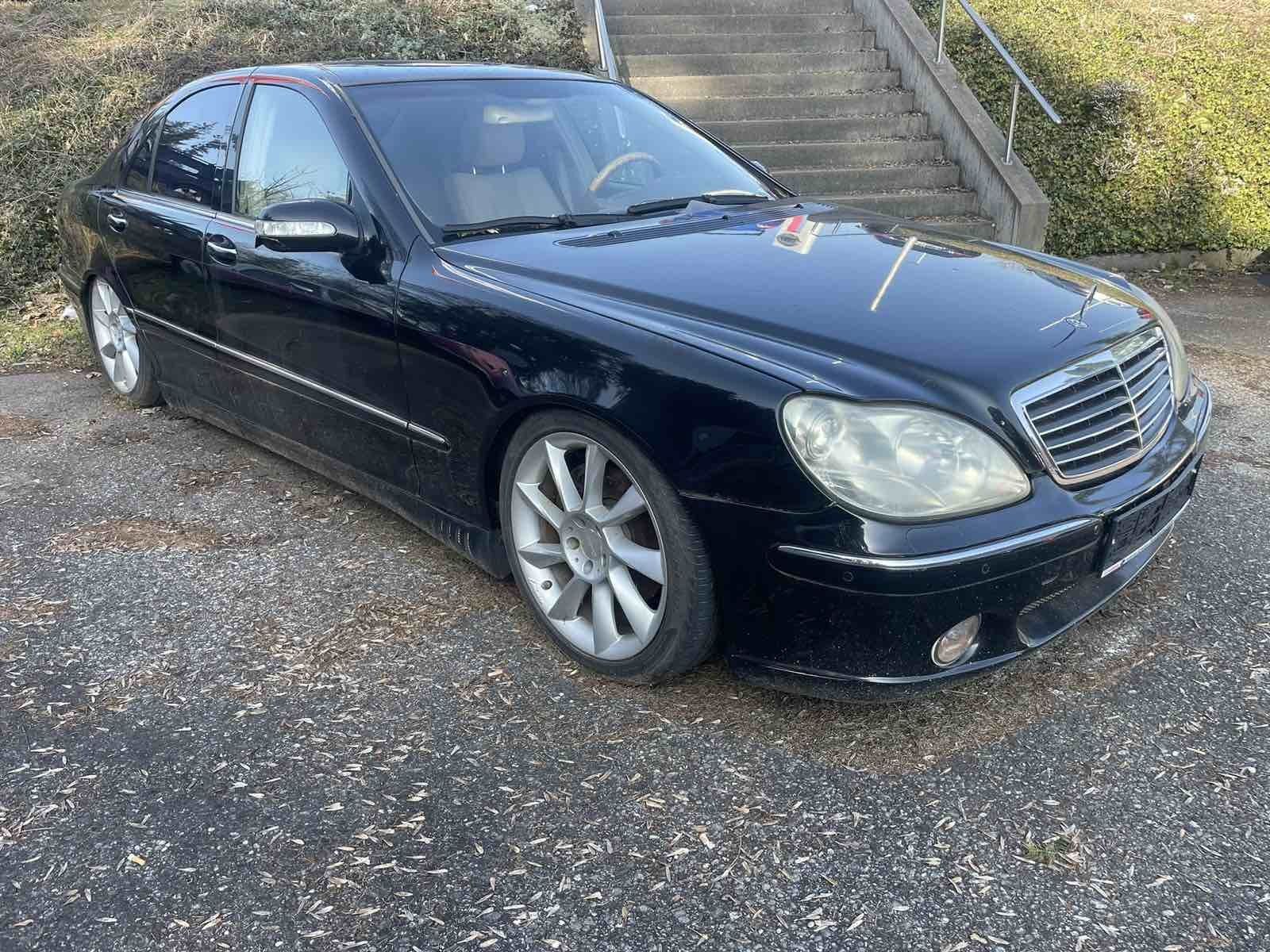 Мерцедес w220 S klassa на части