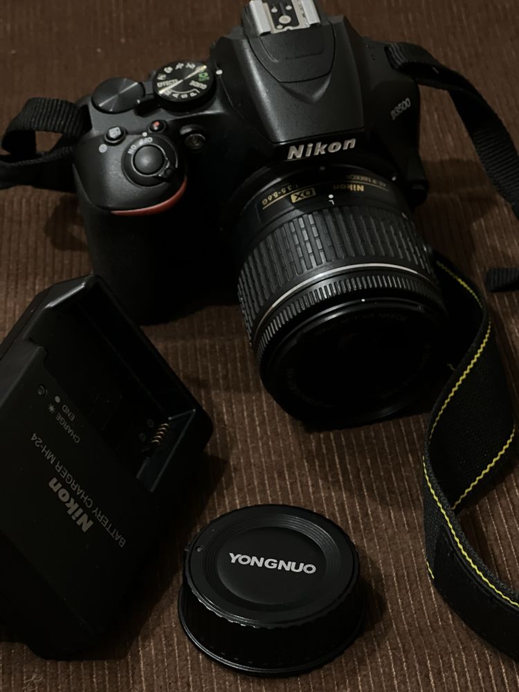 Nikon D3500+Объектив 50мм