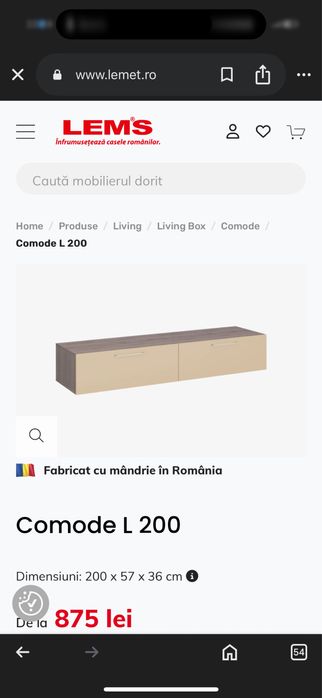 Comodă living Lem’s 3m