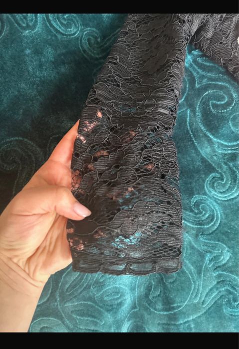 Rochie neagra din dantela