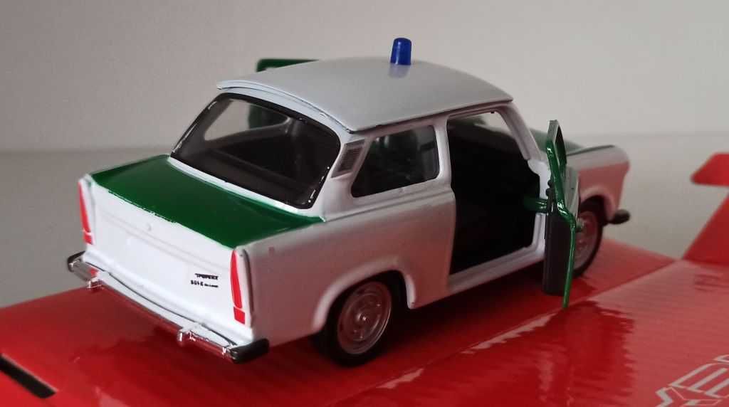 Macheta Trabant 601 Politia Germana - Welly 1/36