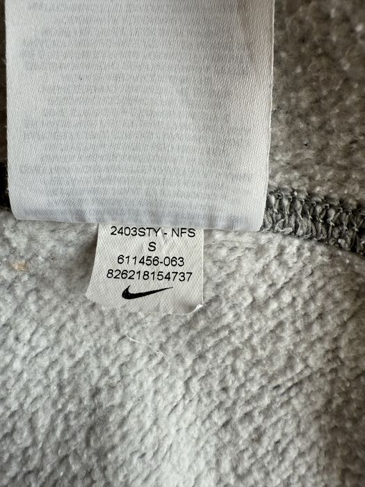 Nike club zipper grey