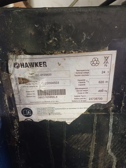 Baterii stivuitor 48 v 620 ah