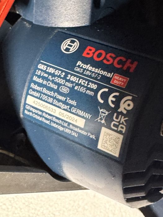 Fierastrau circular  profesional  Bosch GKS 18v 57-2 din 2024