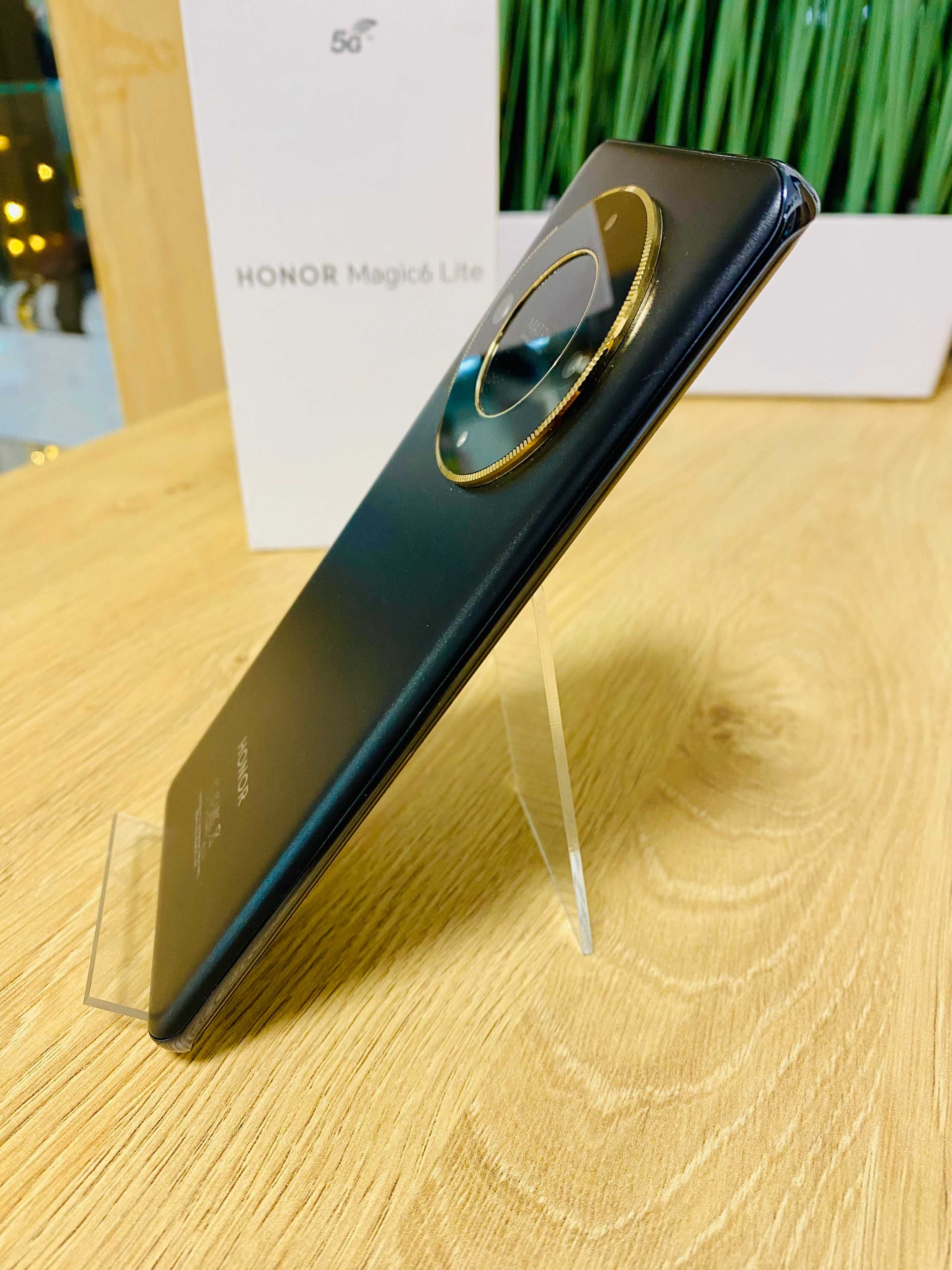ЧИСТО НОВ !!! HONOR Magic6 Lite 5G, 8/256GB, Midnight Black, ЗОРА