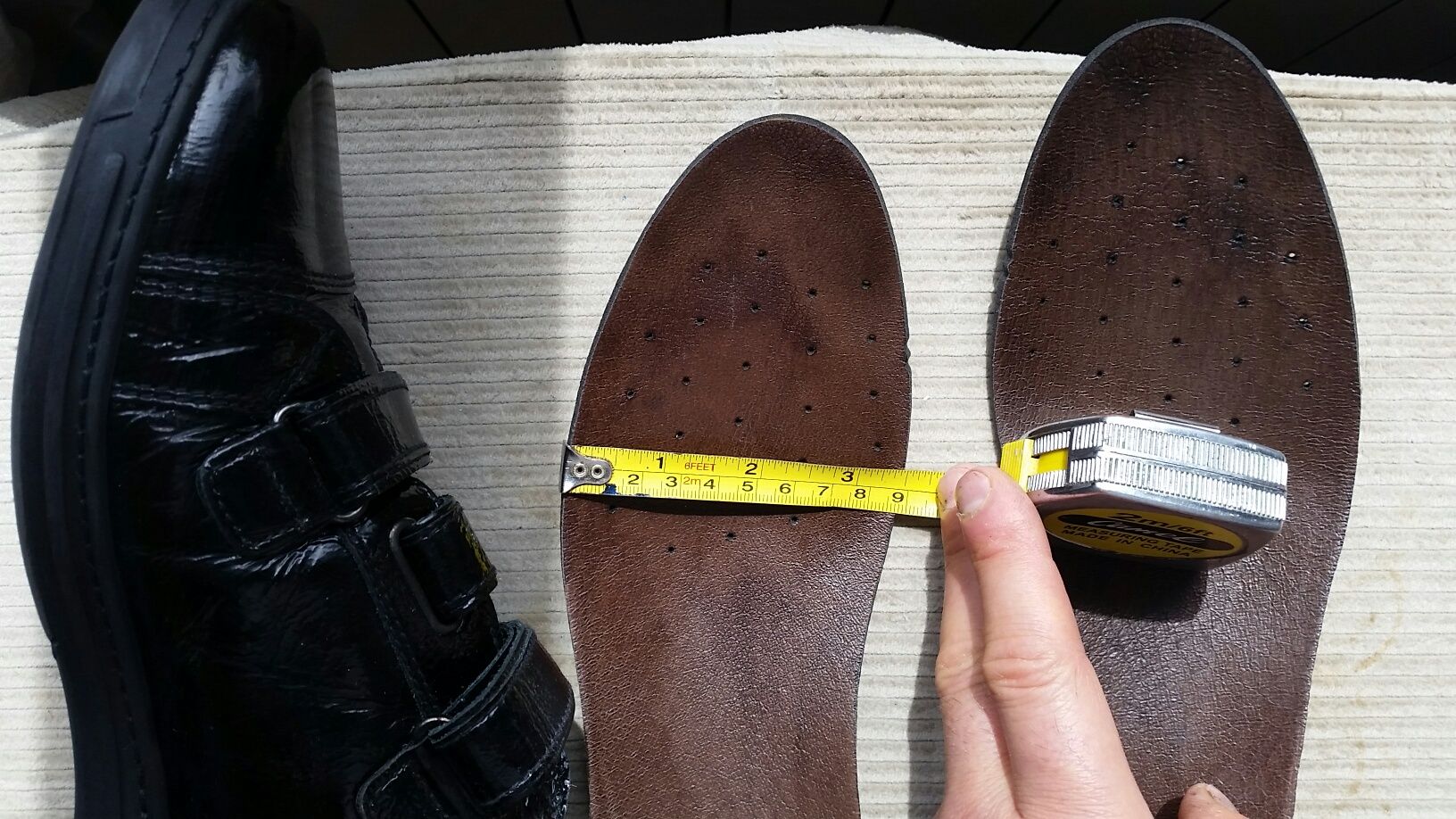 Pantofi Nero Giardini, piele, lac, black, 43, noi