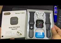 Смарт Часовник W26 Pro Max + слушалки