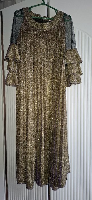 Жаңа жылдық банкетке, тойға арналған көйлек