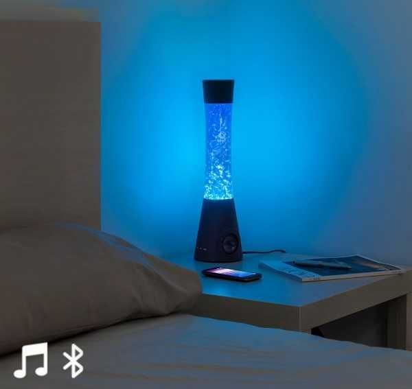 Lampă cu Lavă cu Difuzor și Microfon Flow Lamp InnovaGoods