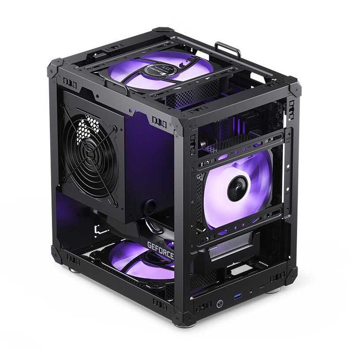 Компьютер Ryzen 7500f RTX 5050, 1Tb ssd в компактном мини корпусе