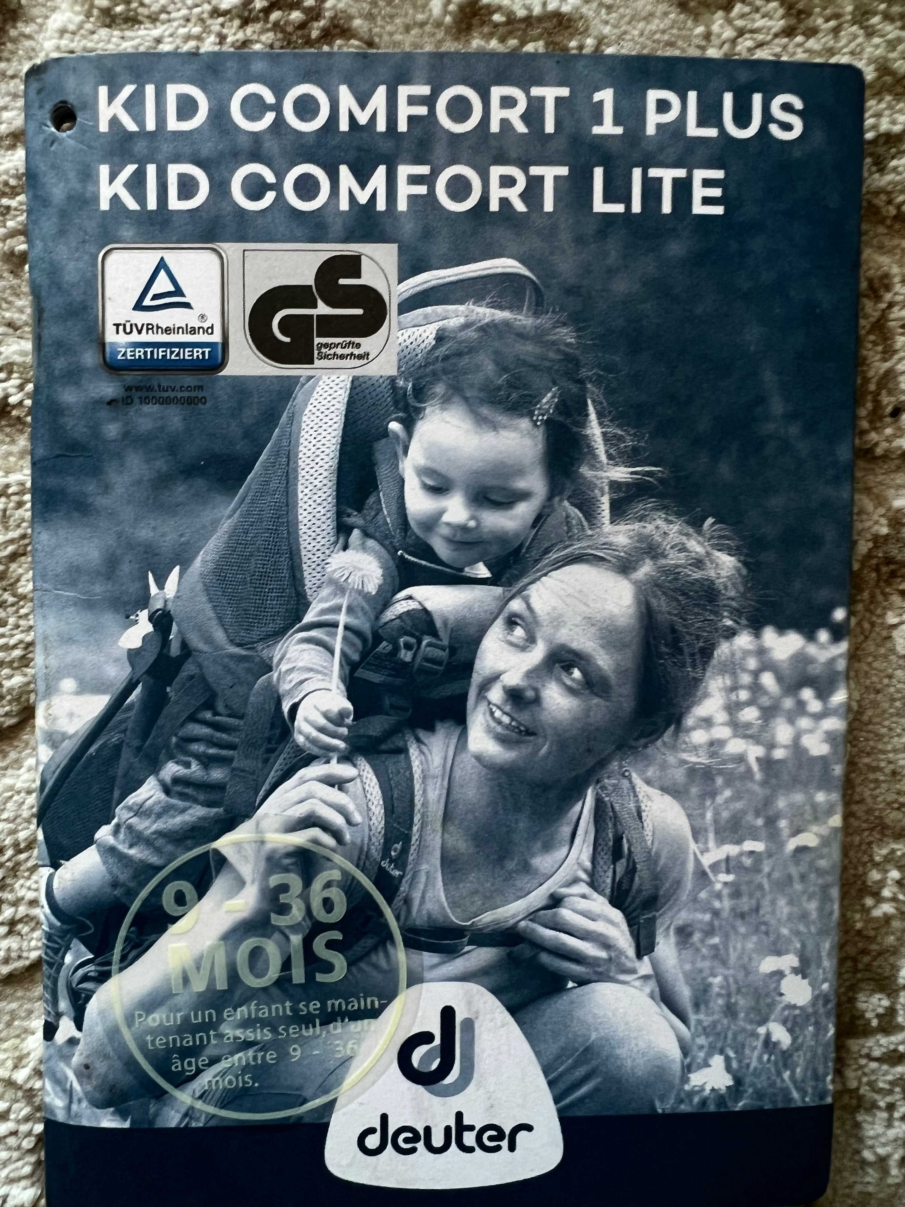 Туристическа раница  за бебе/дете - Deuter Kid Comfort Lite