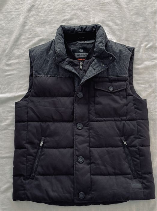 SuperDry,vestă pt.bărbați,măr.XL(merge pt.L)