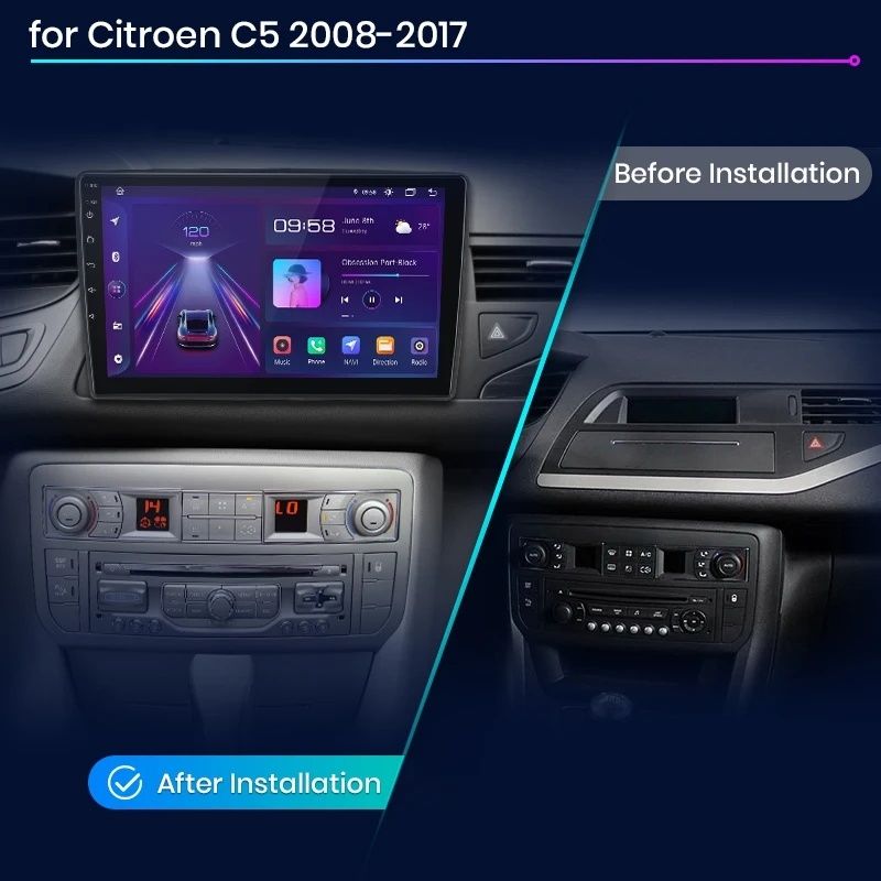 Навигация Citroen C5 X7 10.1-инча