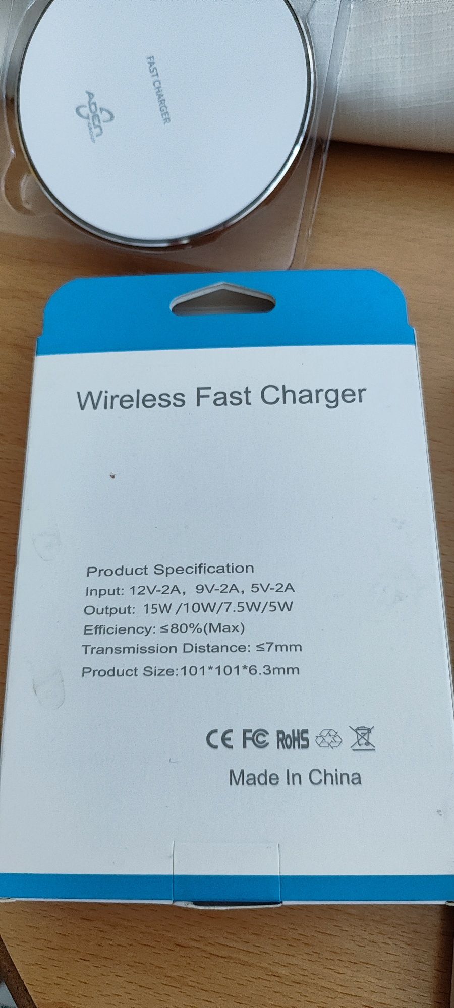 Wireless fast charger