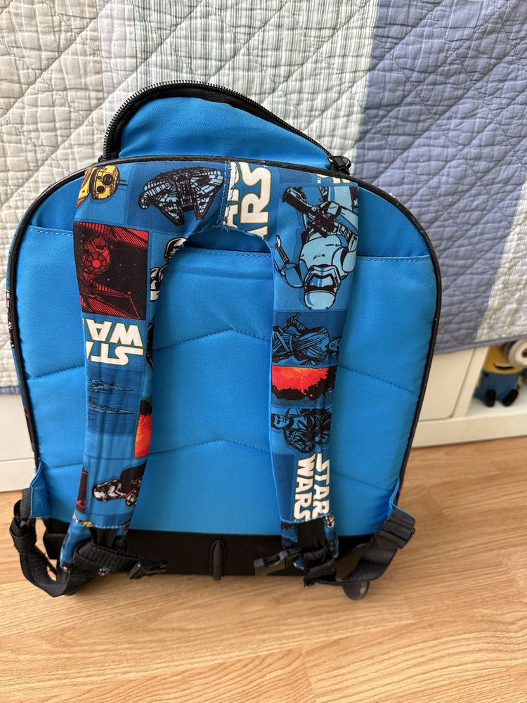 Ученическа раница с колелца, телескопична дръжка Samsonite Star Wars