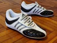 Ghete fotbal noi, crampoane Adidas Starfinder II, mas.36 2/3