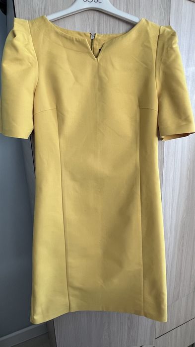 Платье желтый , классика от бренда КН