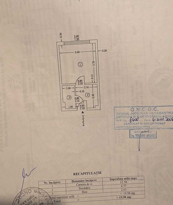 Garsonieră Pitești Depozitelor