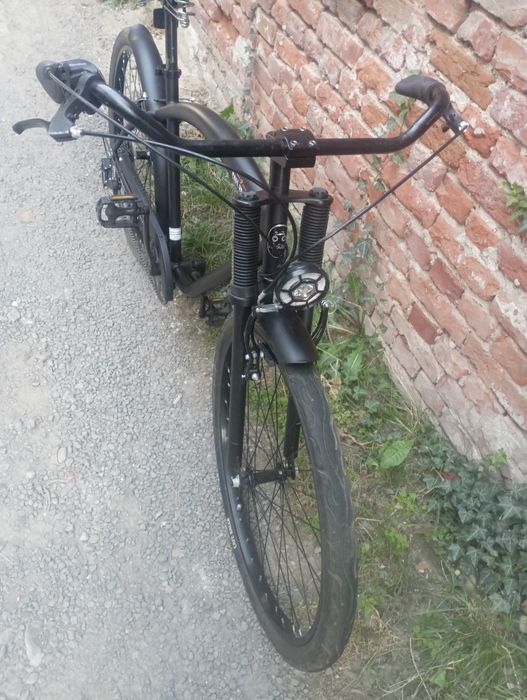 Bicicleta Caffe Racer cro-mo