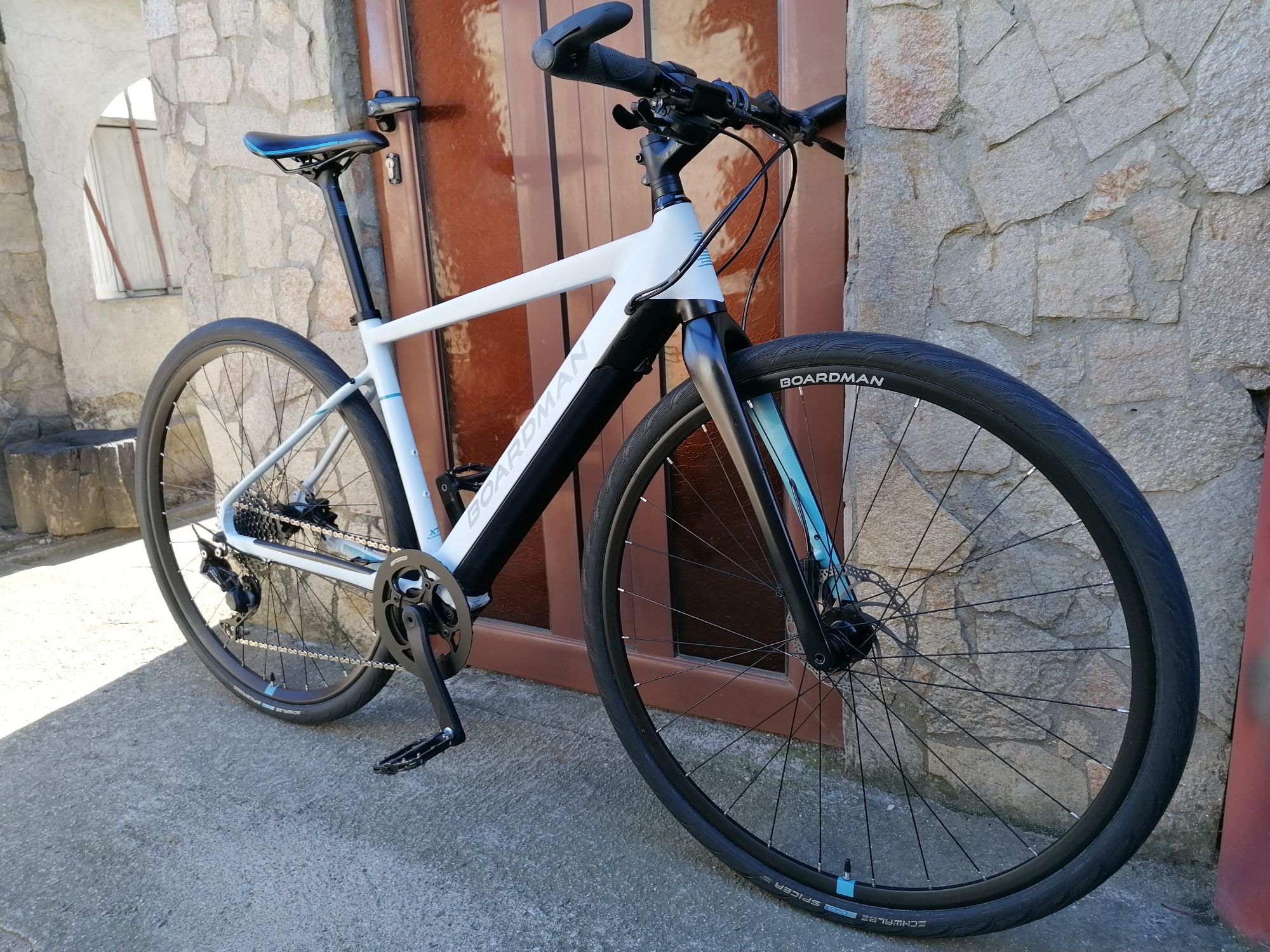 BOARDMAN E-Bike, Хибрид 28 цола, Shimano Deore 1*10,Без батерия!