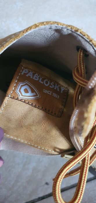 Боти от ест.кожа Pablosky 36 рр