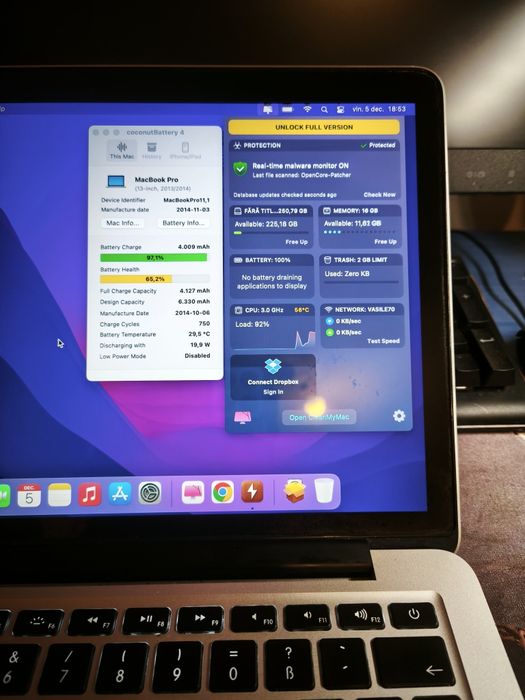 Apple macbook pro a1502