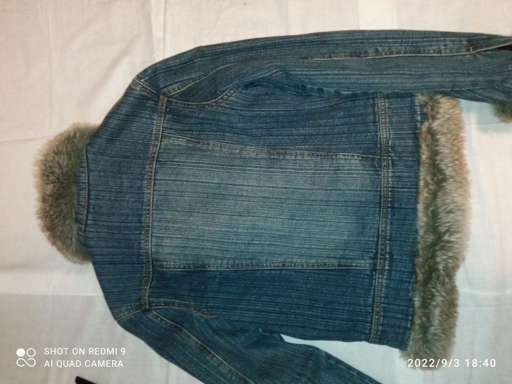 Женская джинсовая куртка+