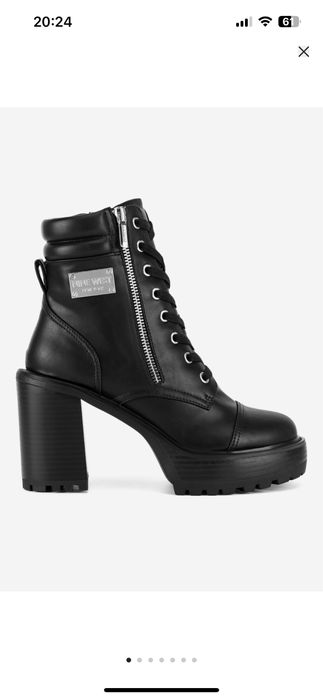 Черни високи боти NINE WEST