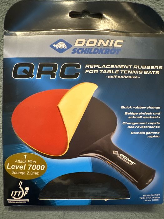 Donic QRC гуми бързосменящи се гуми за хилки Доник.
