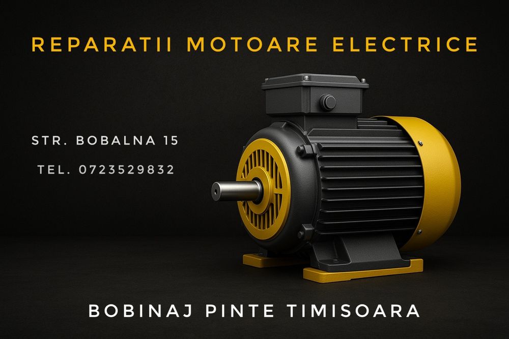 Reparatii Motoare Electrice Timisoara
