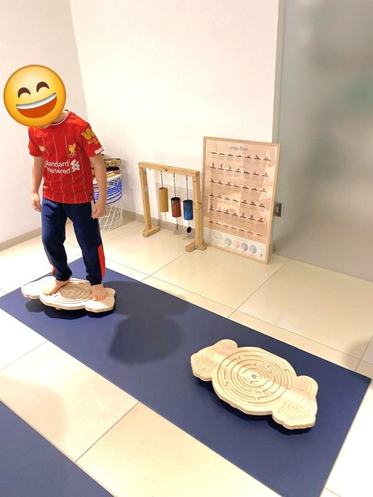 Jucărie de antrenament senzorial cu labirint, pentru copii, #MadeinRO