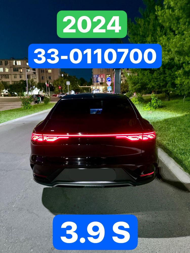 Byd han dual motor 3.9 s. 2024 yil. 13.000 km. ideal. O’zimi moshinam